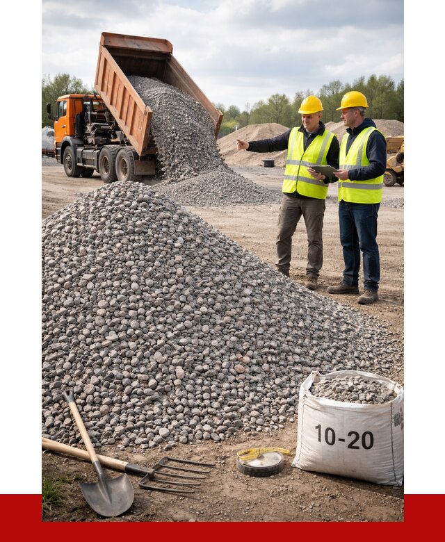 Гранитный щебень фракция 10-20 в Костомукше от 4285 руб.|ПРОНЕРУДКтм