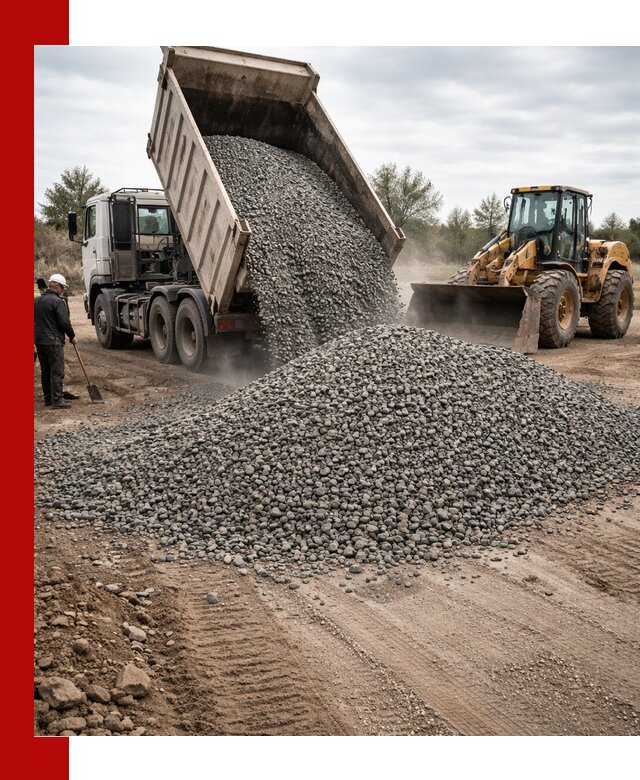 Гранитный щебень фракция 10-20 с доставкой в Костомукше