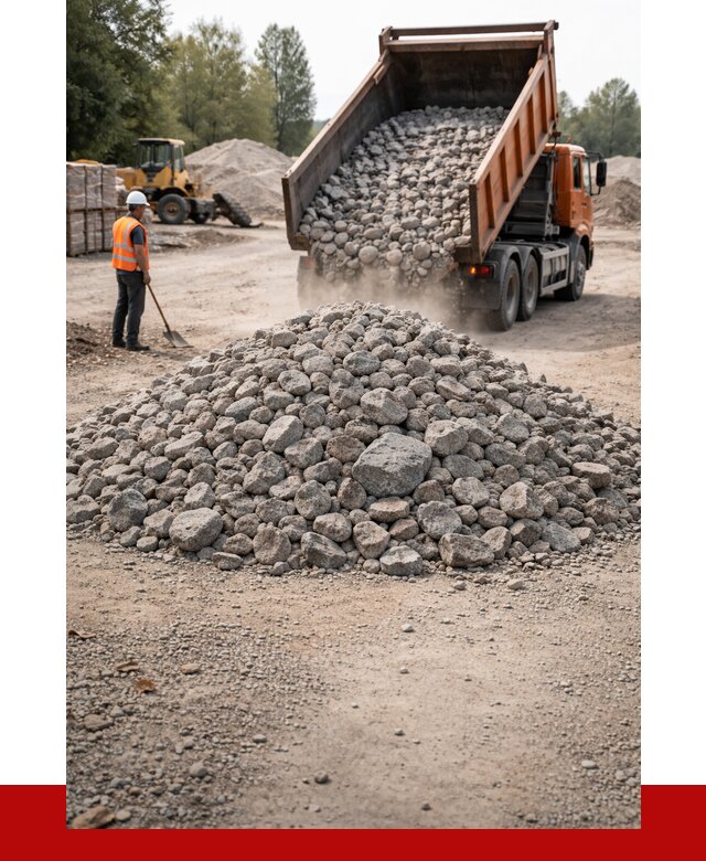 Гранитный щебень фракция 70-150 в Костомукше от 1683 | ПРОНЕРУДКтм