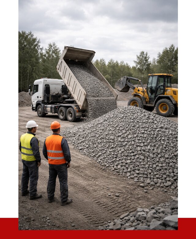 Гравийный щебень фракция 40-70 в Костомукше от 9692р | ПРОНЕРУДКтм