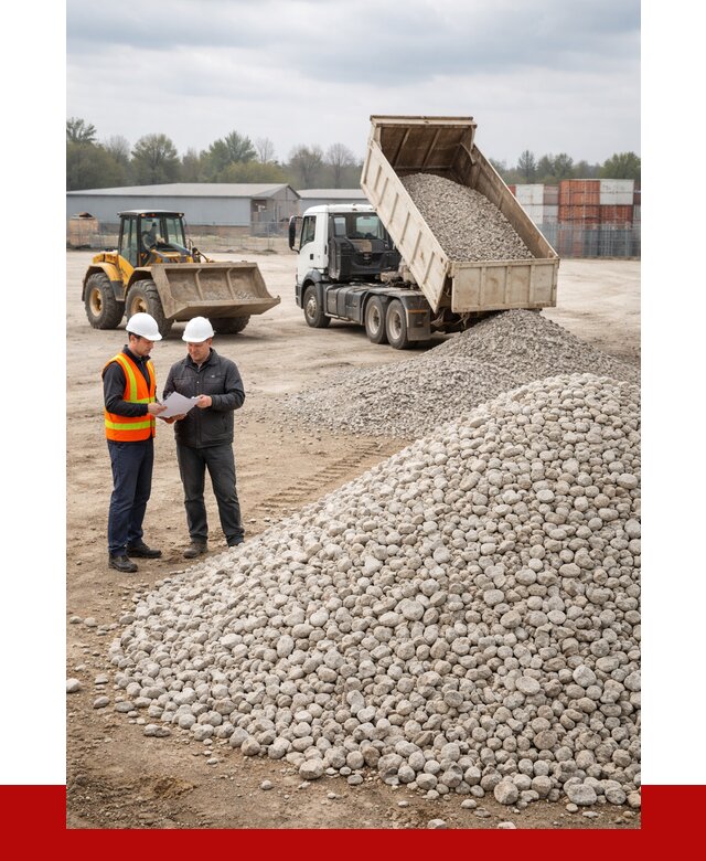 Известняковый щебень в Костомукше от 1428 р. доставка | ПРОНЕРУДКтм