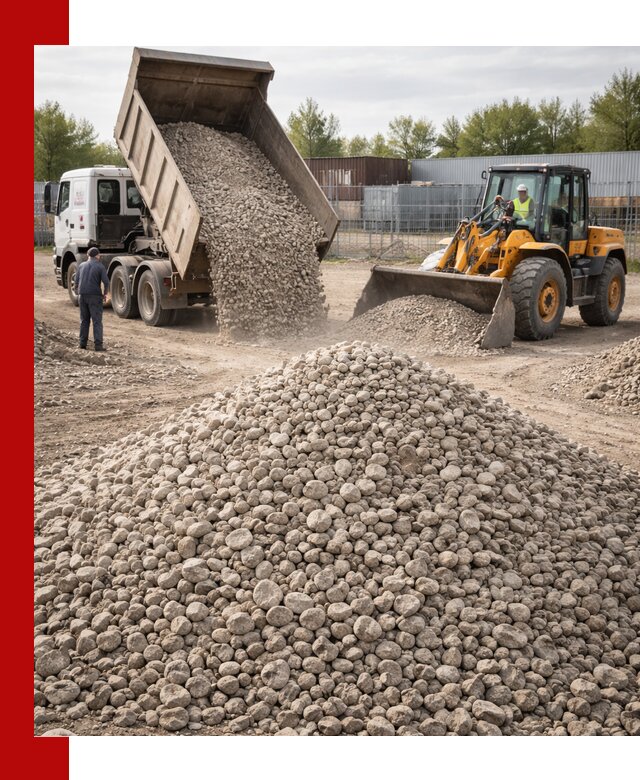 Доломитовый щебень фракции 20–41 с доставкой в Костомукше