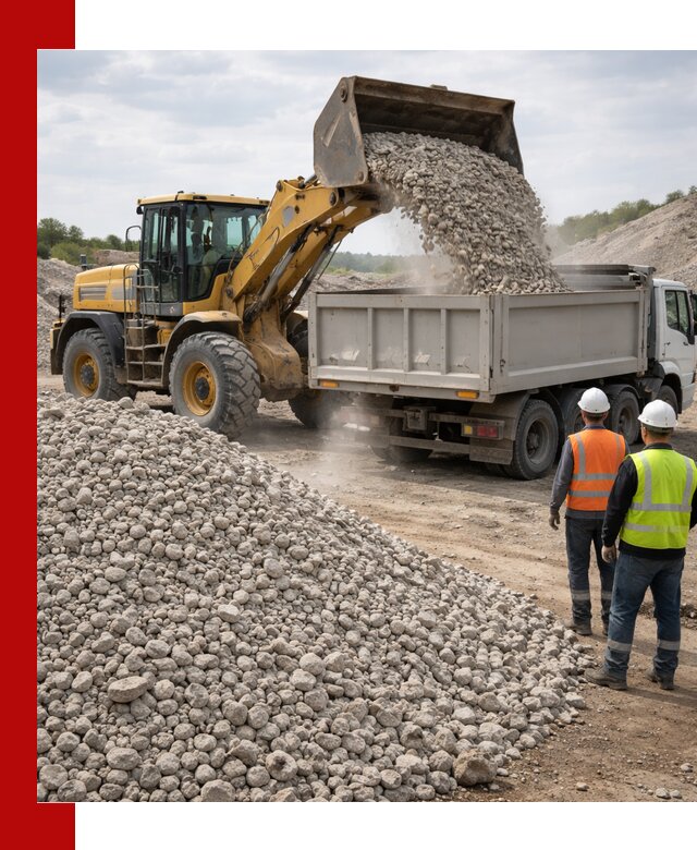 Доломитовый щебень фракция 40–71 доставка и продажа в Костомукше