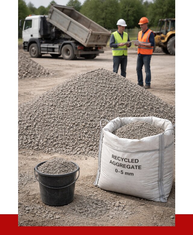 Вторичный щебень фракция 0-5 в Костомукше от 1632 р. ПРОНЕРУДКтм