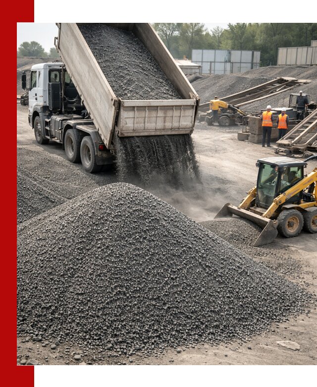 Вторичный щебень фракция 0–5 с доставкой в Костомукше