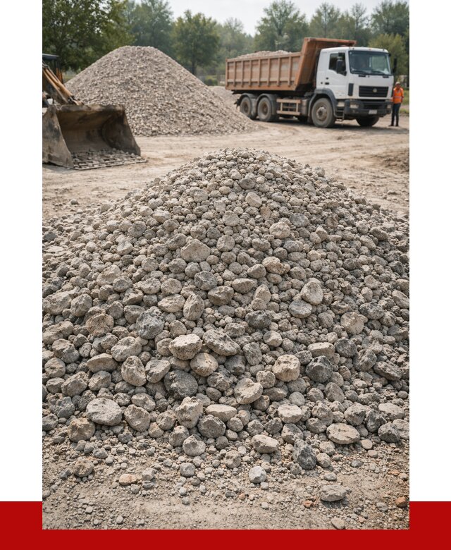 Вторичный щебень фракция 20-40 в Костомукше от 2244 р ПРОНЕРУДКтм