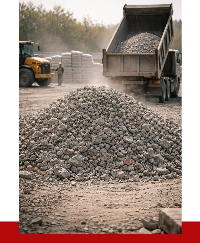 Вторичный щебень фракция 70-150 в Костомукше от 1428 р. | ПРОНЕРУДКтм