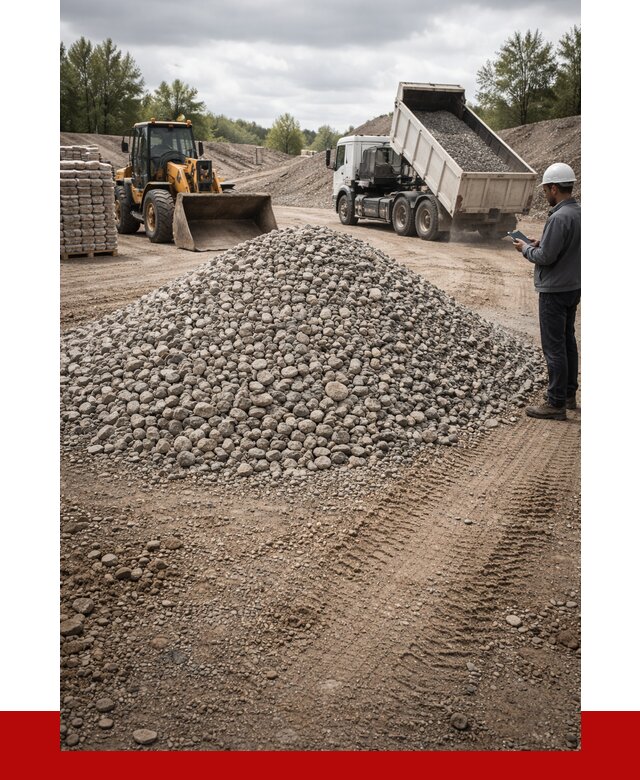 Купить бетонный щебень в Костомукше, от 3265 р. ПРОНЕРУДКтм