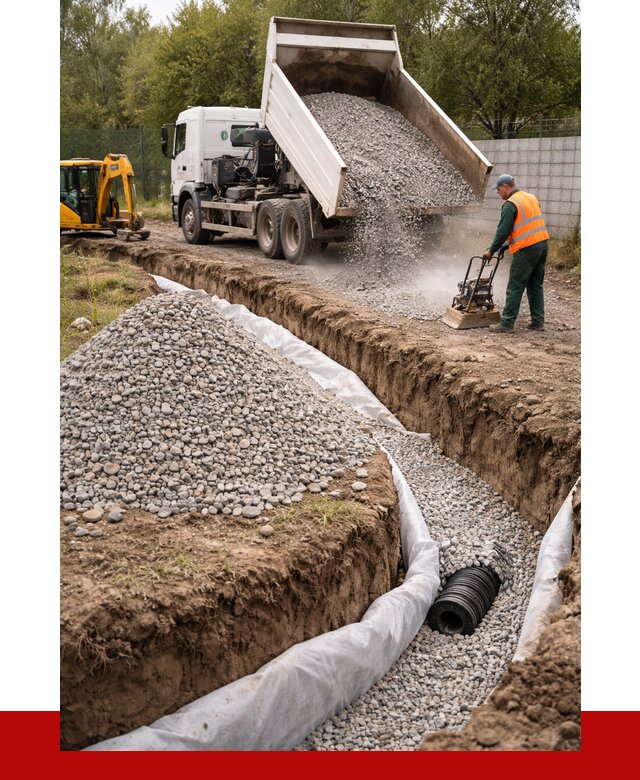 Щебень для дренажа в Костомукше от 1887 р., ПРОНЕРУДКтм доставка