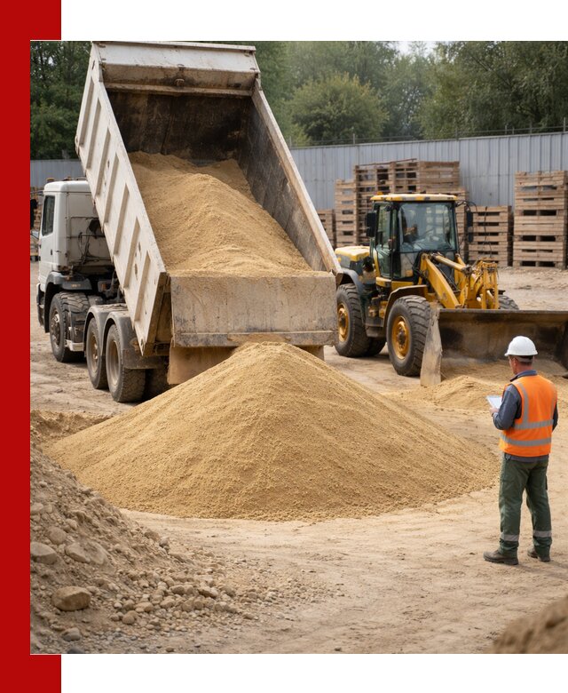 Доставка карьерного мелкозернистого песка в Костомукше