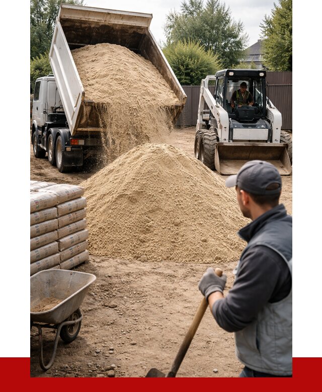 Мытый речной песок с доставкой в Костомукше от 1479 р. | ПРОНЕРУДКтм