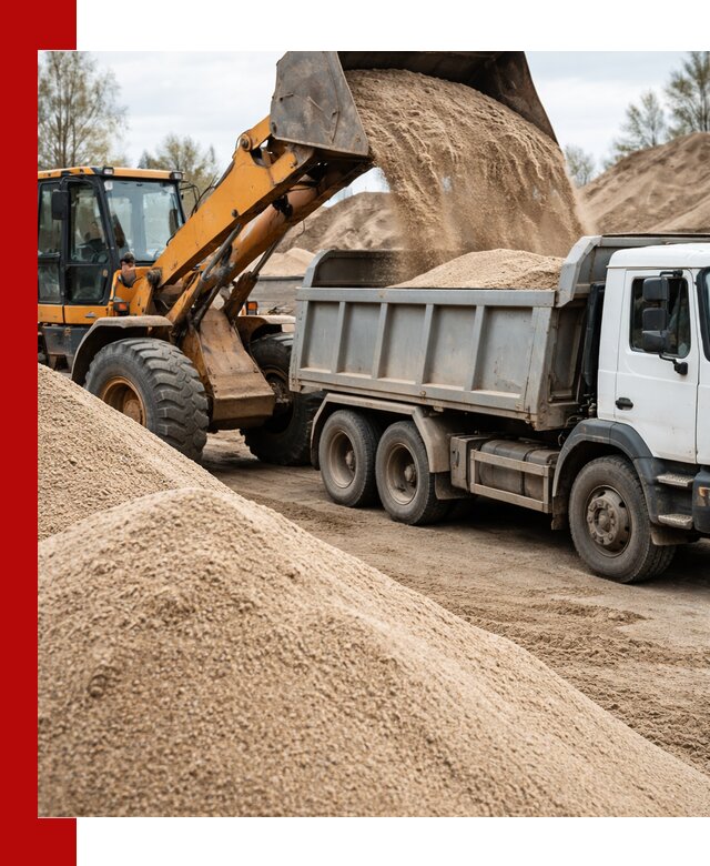Доставка сеяного песка в Костомукше оптом и в розницу