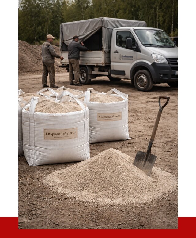 Кварцевый песок для пескоструя в Костомукше от 4591 р. | ПРОНЕРУДКтм
