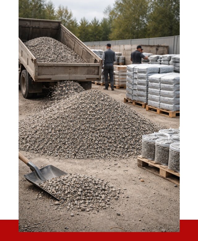 Гравий фракция 5-20 в Костомукше купить от 2346 р. ПРОНЕРУДКтм