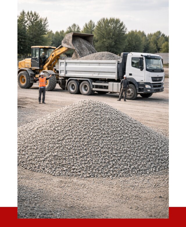 Купить мытый гравий в Костомукше от 3571 р, доставка ПРОНЕРУДКтм