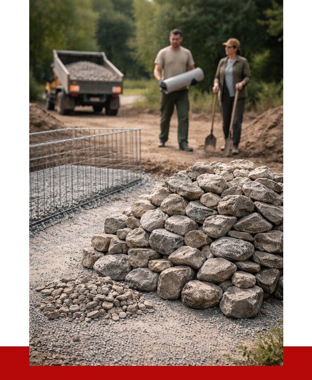 Камень для габионов фракция 100-200 в Костомукше от 4897 р. | ПРОНЕРУДКтм