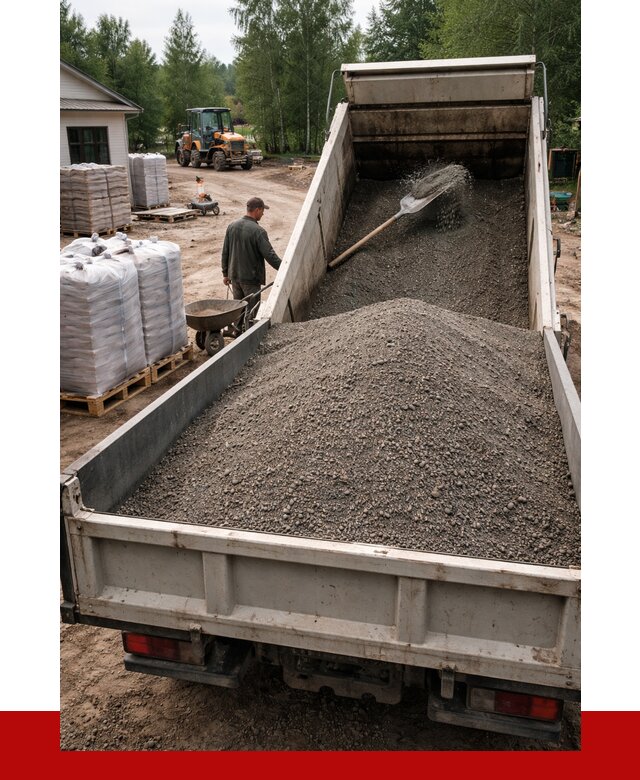 ЩПС с доставкой в Костомукше от 2142 р. за куб | ПРОНЕРУДКтм