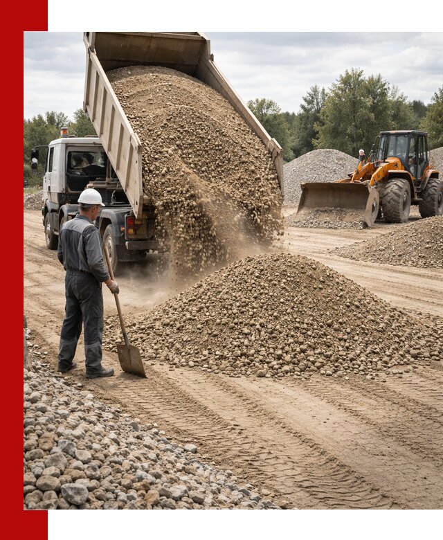Доставка щпс С3 в Костомукше самосвалами и бортовыми грузовиками