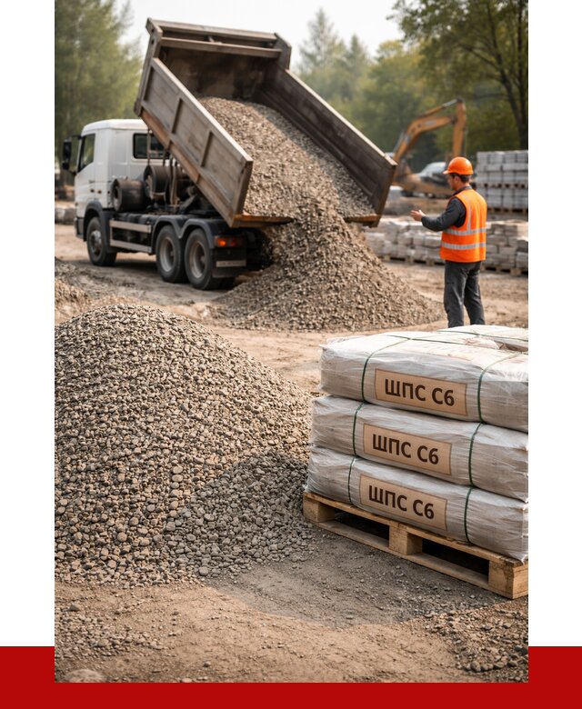 ЩПС С6 в Костомукше с доставкой от 2244 р. за куб | ПРОНЕРУДКтм