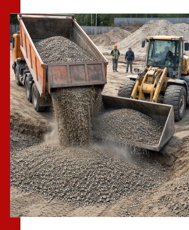 Доставка щпс С9 самосвалами по выгодным тарифам в Костомукше