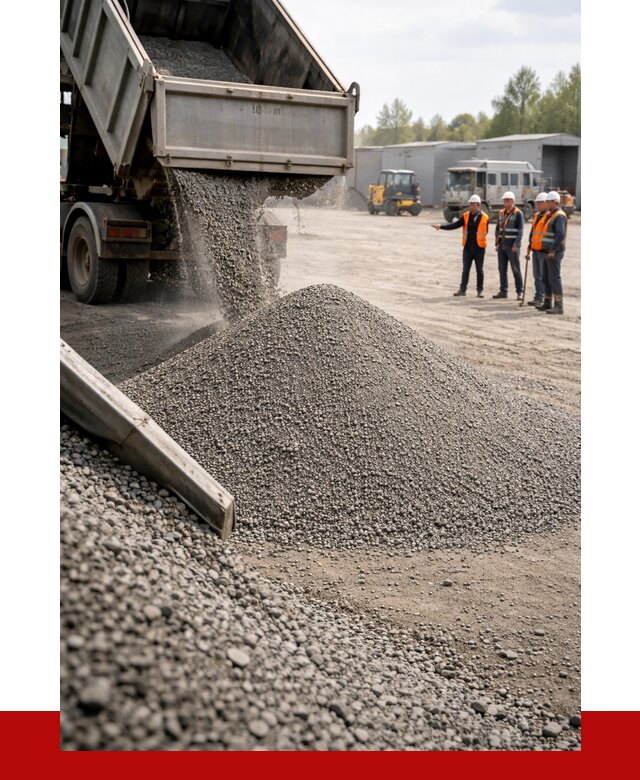 Гравийный отсев 0-5 в Костомукше от 1224 р. с доставкой | ПРОНЕРУДКтм