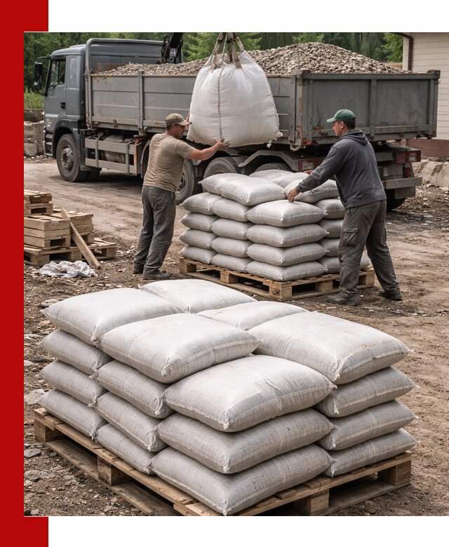 Керамзит в мешках с доставкой в Костомукше от компании-поставщика