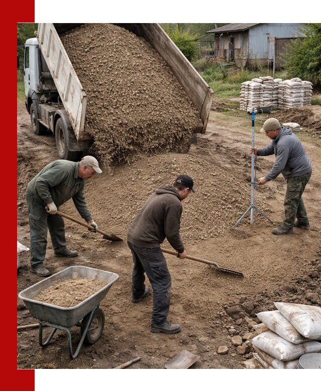 Керамзитовый песок с доставкой в Костомукше оптом и в розницу