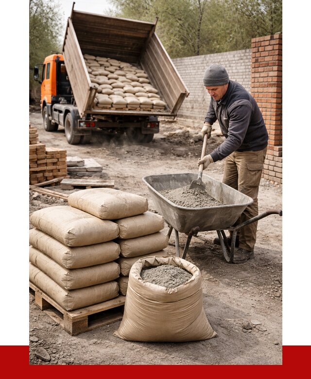 Купить сухую смесь для кладки в Костомукше от 1224 р. | ПРОНЕРУДКтм