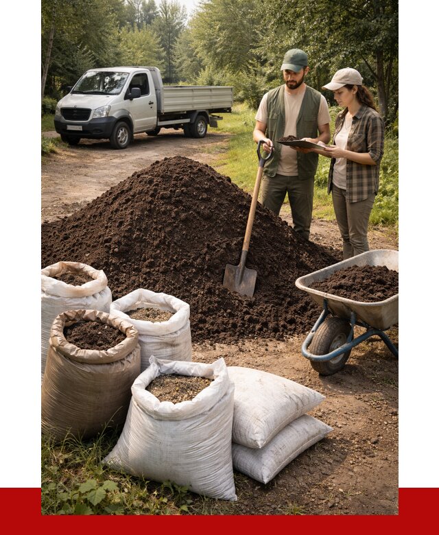 Купить грунт с доставкой в Костомукше от 4591 р. за м3 | ПРОНЕРУДКтм