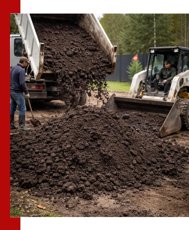 Плодородный грунт с доставкой в Костомукше для садов и огородов