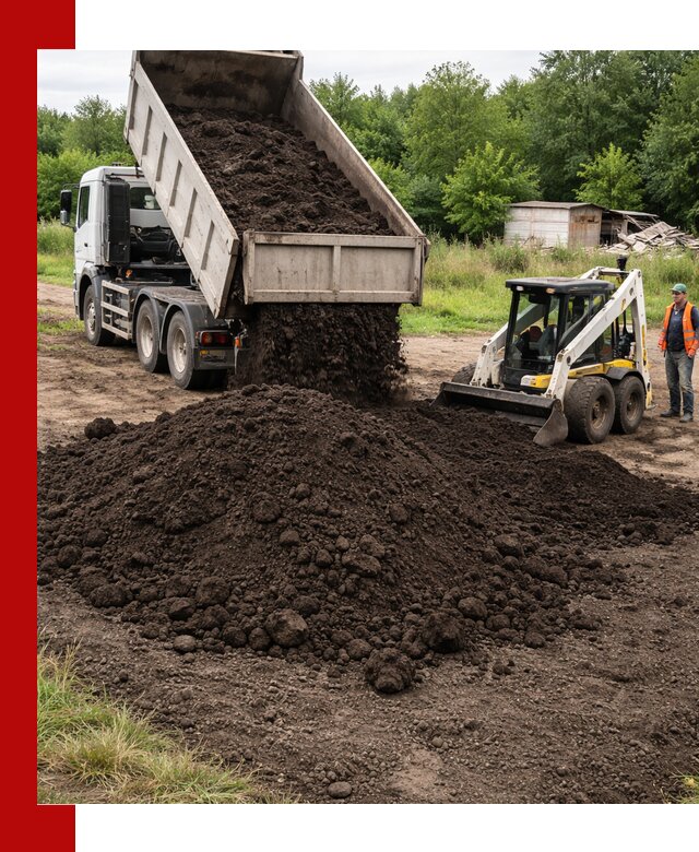 Поставка плодородной земли с доставкой самосвалом в Костомукше