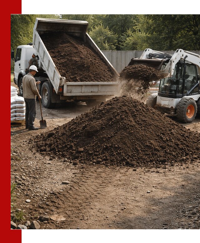 Доставка растительного грунта в Костомукше от производителя оптом и в розницу