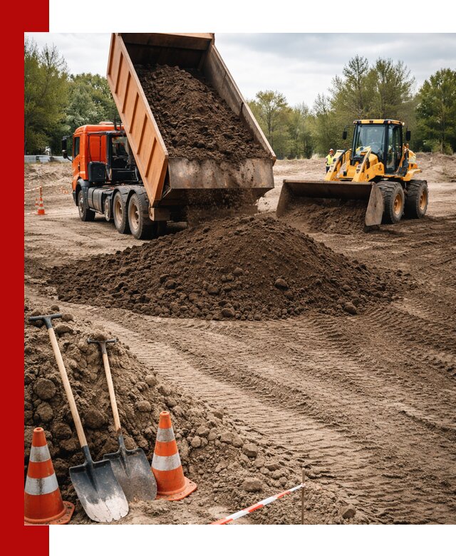 Поставка и доставка планировочного грунта в Костомукше