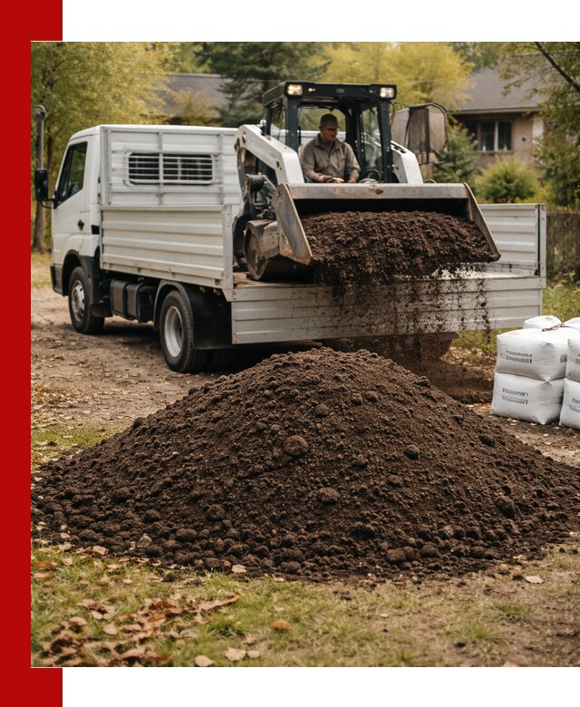 Доставка садовой земли в больших объёмах в Костомукше