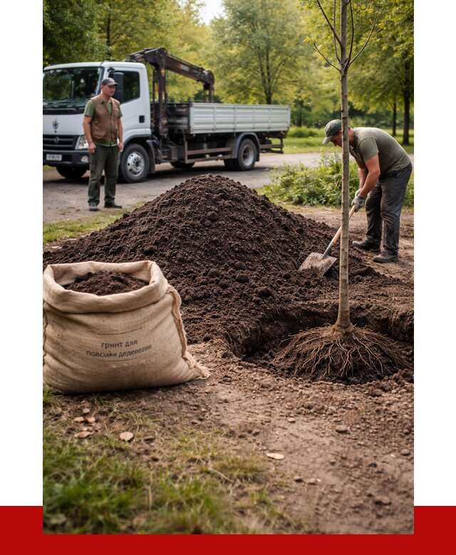 Грунт для посадки деревьев в Костомукше от 1224 р. | ПРОНЕРУДКтм