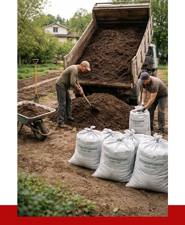 Плодородная смесь в Костомукше от 4285 р./куб с доставкой | ПРОНЕРУДКтм