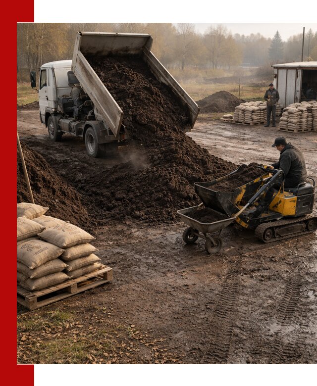 Кислый торф в доставке по выгодным ценам в Костомукше