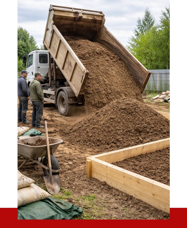 Торфо песчаная смесь в Костомукше с доставкой от 1887 р. | ПРОНЕРУДКтм