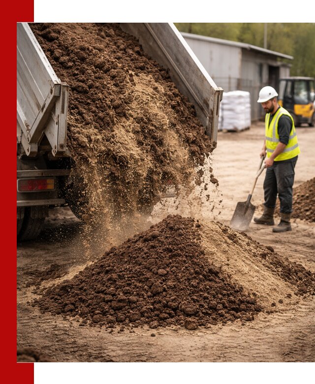 Доставка торфо-песчаной смеси в Костомукше для строительства и озеленения