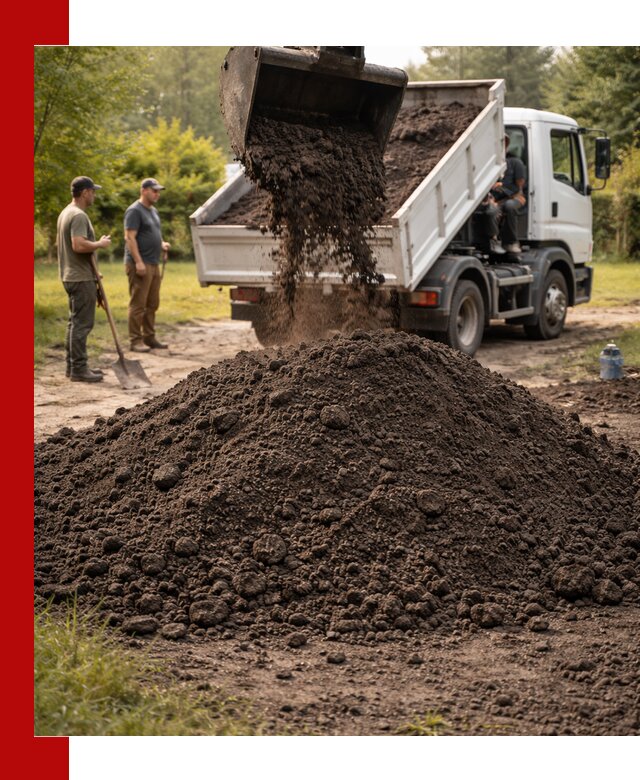 Доставка и продажа чернозема в Костомукше оптом и в розницу