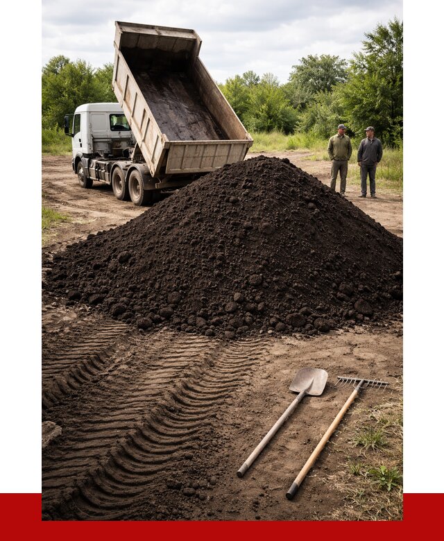Купить чернозем навалом в Костомукше от 1224 р. за куб | ПРОНЕРУДКтм