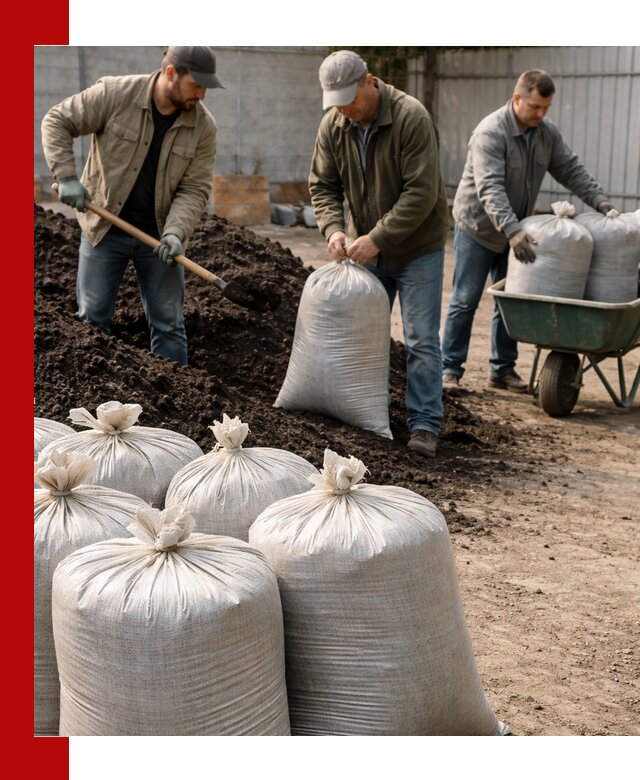 Купить чернозем в мешках с доставкой в Костомукше