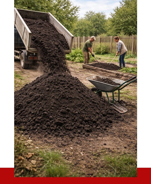 Купить чернозем для огорода в Костомукше от 2551 р. | ПРОНЕРУДКтм