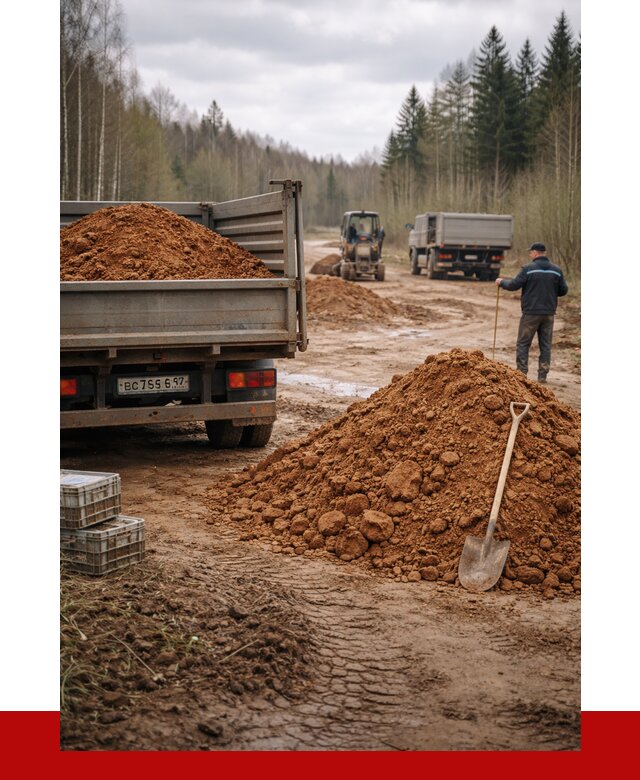 Глина и суглинки в Костомукше от 4591 р. за куб | ПРОНЕРУДКтм