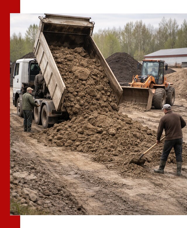 Доставка глин и суглинков в Костомукше оптом и вкрай