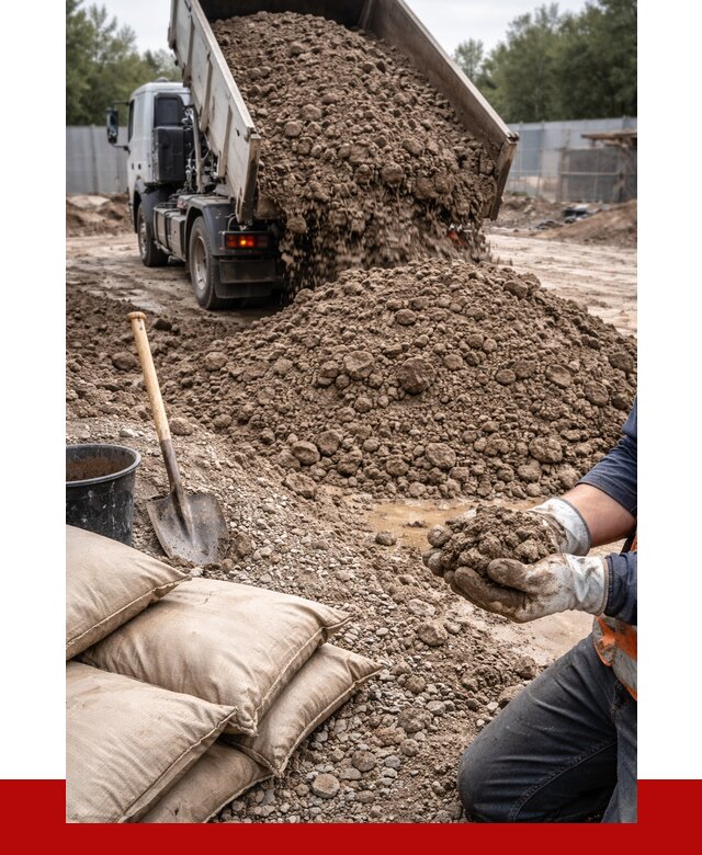 Купить глина для засыпки в Костомукше от 1224 р. за куб | ПРОНЕРУДКтм