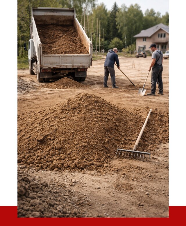 Суглинок для планировки в Костомукше с доставкой от 4285 р. | ПРОНЕРУДКтм
