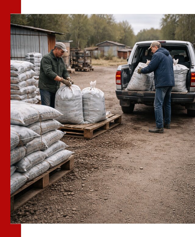 Купить конский навоз в мешках с доставкой в Костомукше