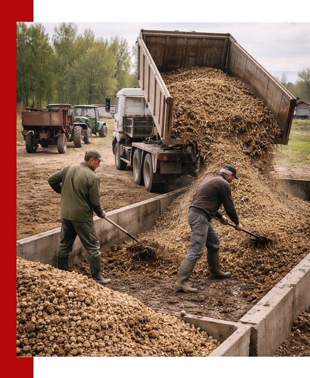 Куриный помет с доставкой в Костомукше оптом и в розницу
