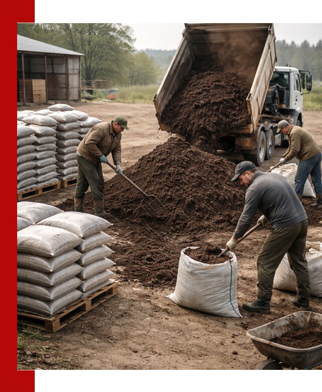 Доставка компоста оптом и в розницу в Костомукше